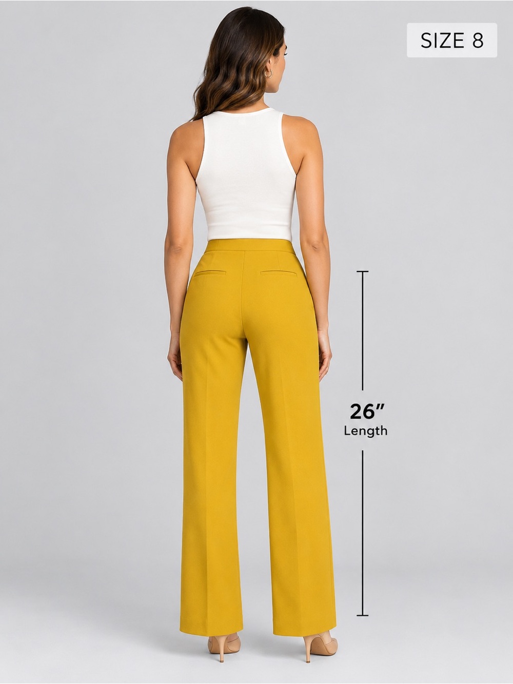 Rachel Zoe Women's Mustard Yellow Dress Pants
- Size 8 - Picture 3 of 9